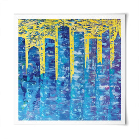 Skyscrapers Square Art Print Skyscrapers Square Art Print wall art product Denis Kuvaev / Shutterstock