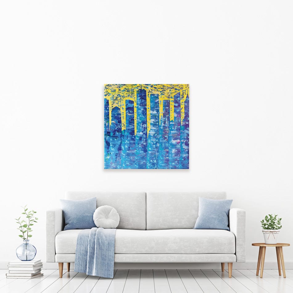 Skyscrapers Square Canvas Print wall art product Denis Kuvaev / Shutterstock
