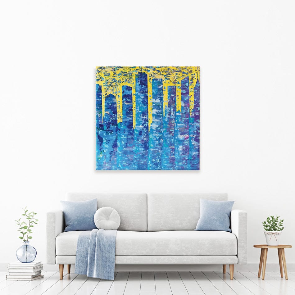 Skyscrapers Square Canvas Print wall art product Denis Kuvaev / Shutterstock