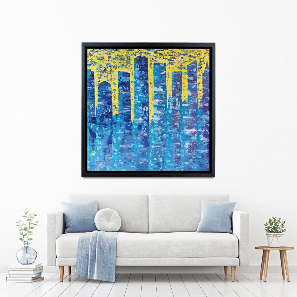 Skyscrapers Square Canvas Print wall art product Denis Kuvaev / Shutterstock
