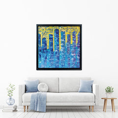 Skyscrapers Square Canvas Print wall art product Denis Kuvaev / Shutterstock