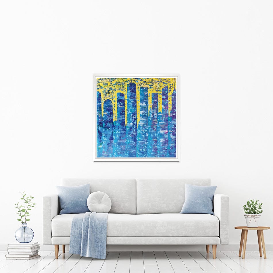 Skyscrapers Square Canvas Print wall art product Denis Kuvaev / Shutterstock
