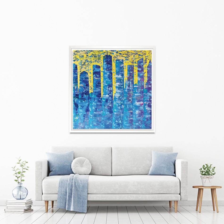 Skyscrapers Square Canvas Print wall art product Denis Kuvaev / Shutterstock