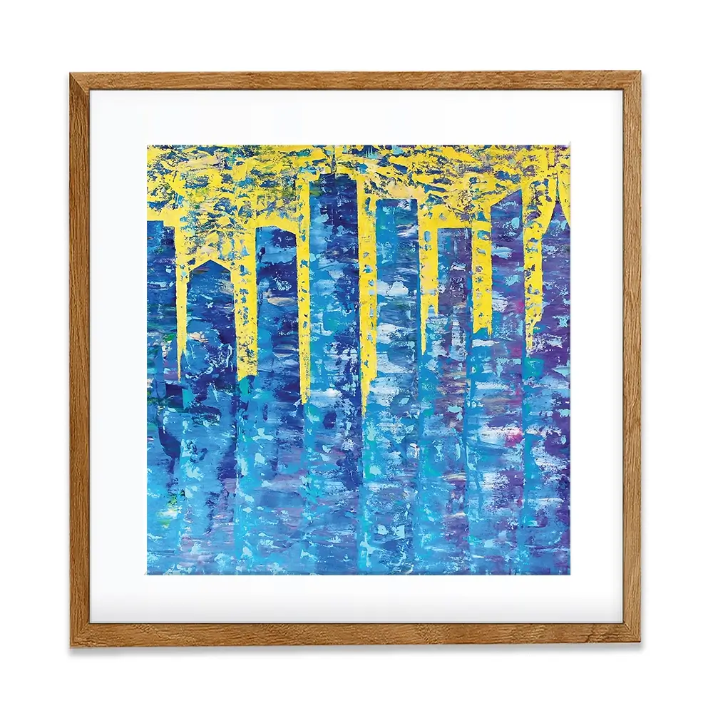 Skyscrapers Square Framed Art Print Skyscrapers Square Framed Art Print wall art product Denis Kuvaev / Shutterstock
