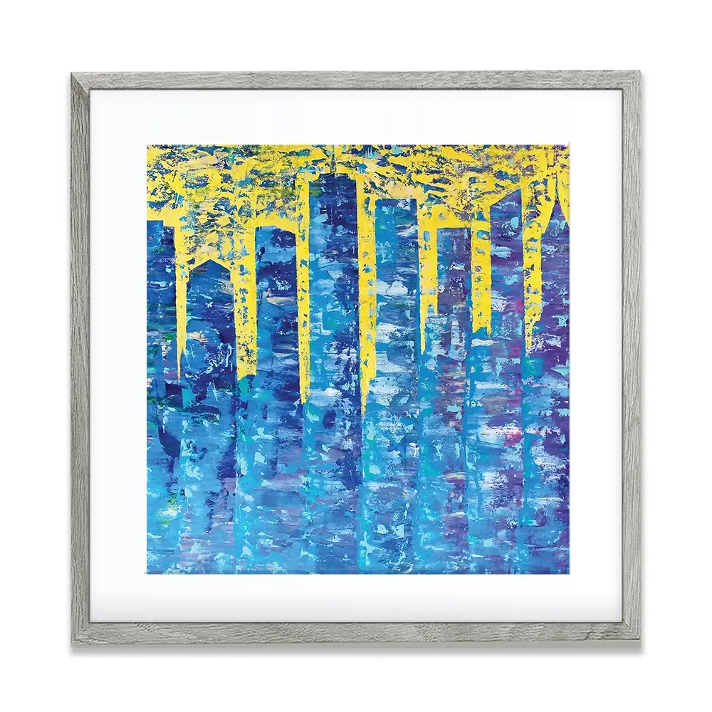 Skyscrapers Square Framed Art Print Skyscrapers Square Framed Art Print wall art product Denis Kuvaev / Shutterstock