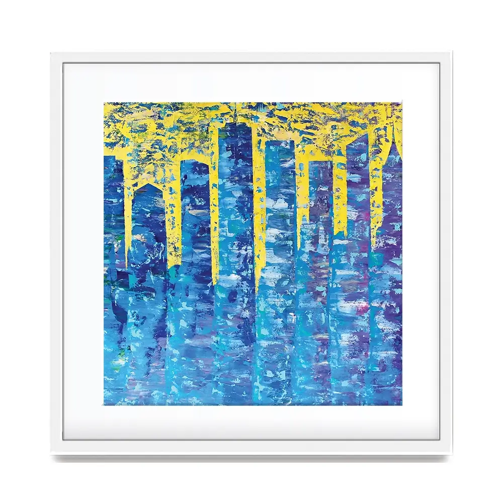 Skyscrapers Square Framed Art Print Skyscrapers Square Framed Art Print wall art product Denis Kuvaev / Shutterstock
