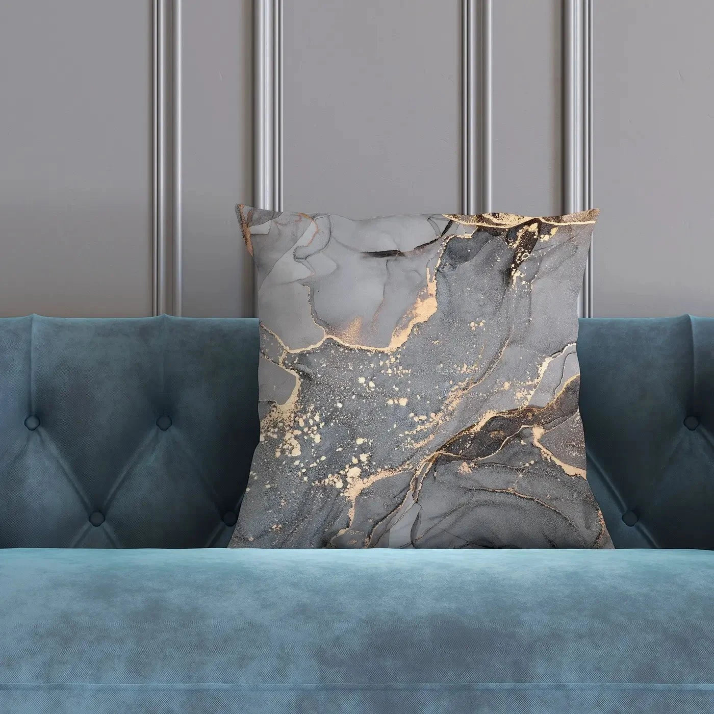 Slate Grey Marble Cushion Slate Grey Marble Cushion wall art product djero.adlibeshe yahoo.com / Shutterstock