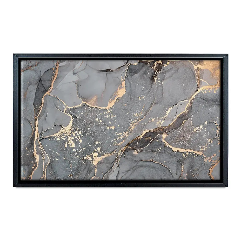 Slate Grey Marble Oversized Canvas Print Slate Grey Marble Oversized Canvas Print wall art product Art Print Shop