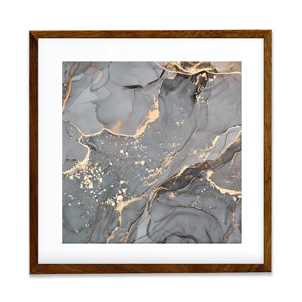 Slate Grey Marble Square Framed Art Print Slate Grey Marble Square Framed Art Print wall art product djero.adlibeshe yahoo.com / Shutterstock