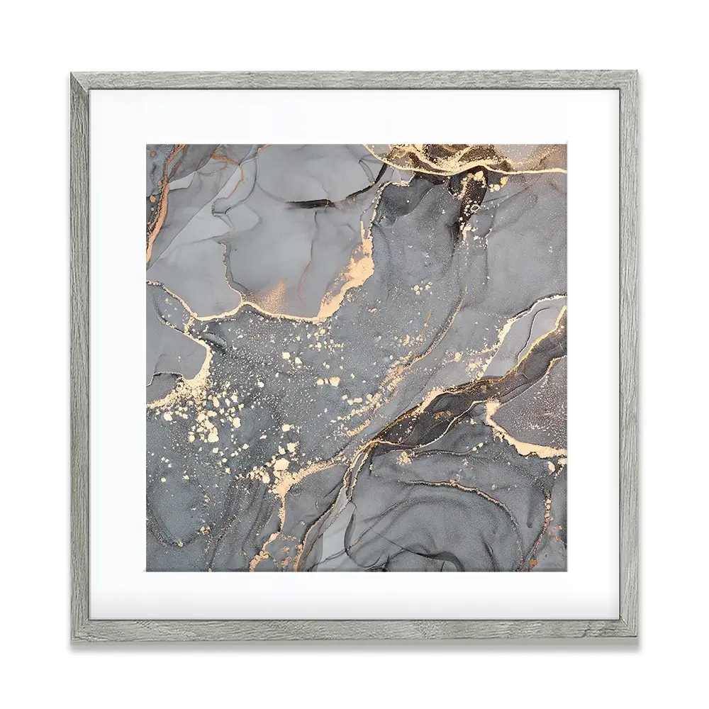 Slate Grey Marble Square Framed Art Print Slate Grey Marble Square Framed Art Print wall art product djero.adlibeshe yahoo.com / Shutterstock