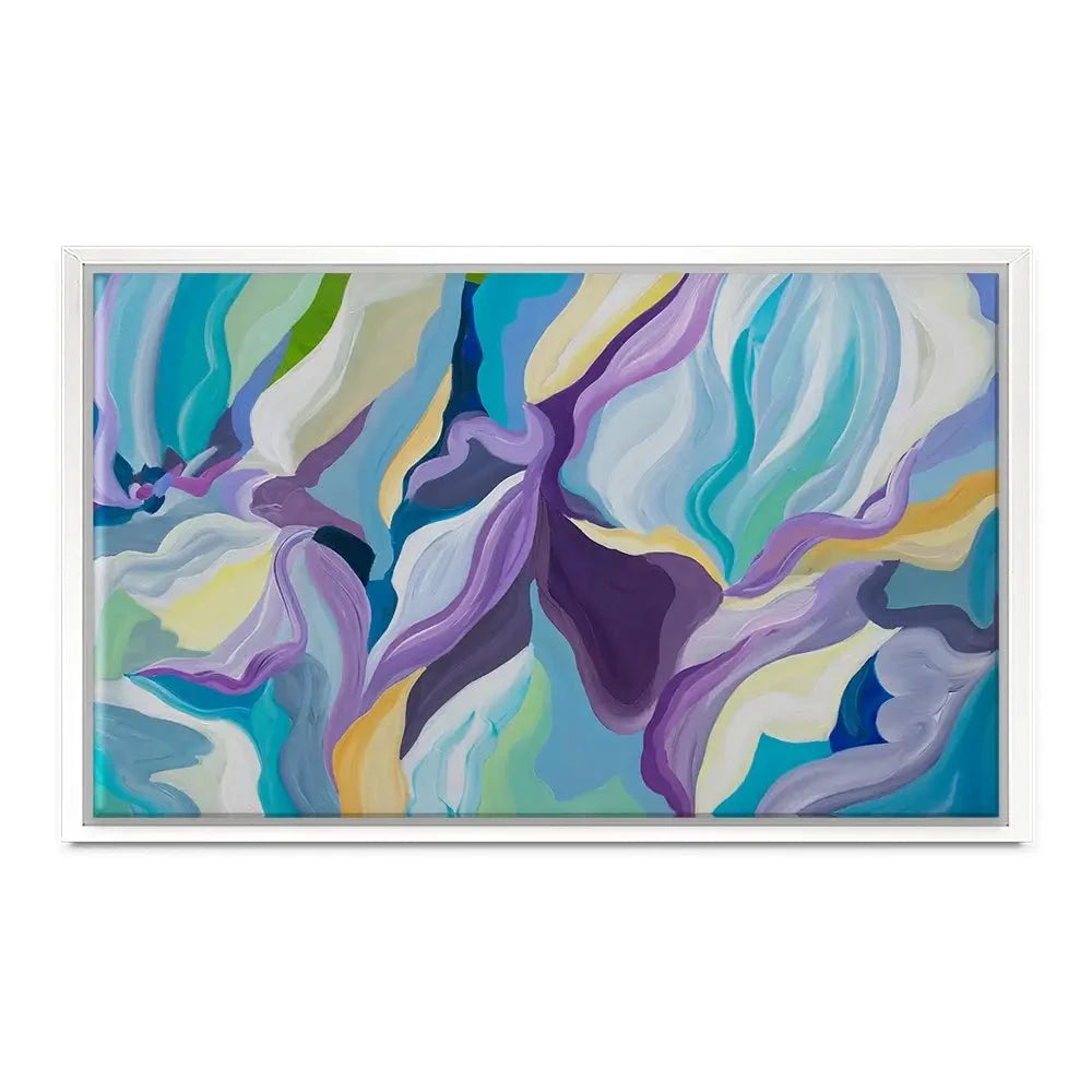 Smooth Purple Canvas Print Smooth Purple Canvas Print wall art product Olga Tkachyk