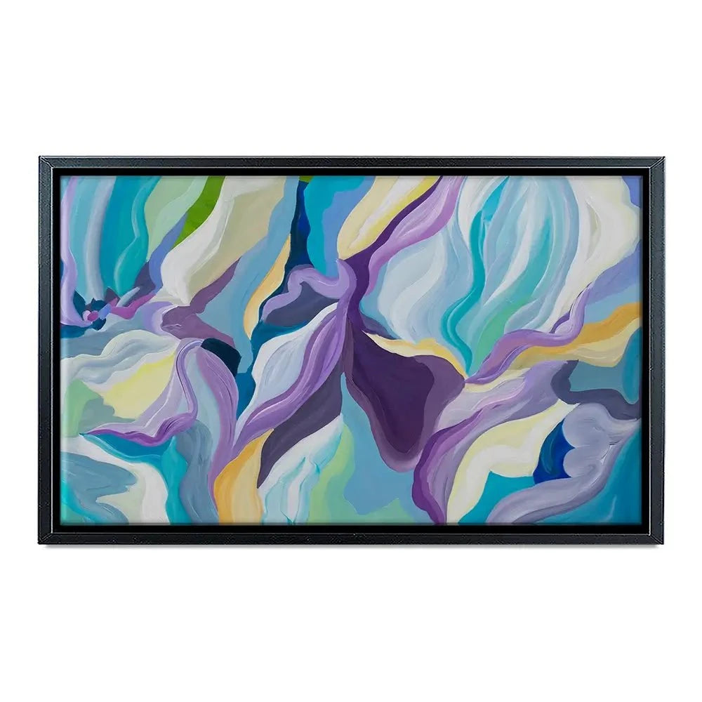 Smooth Purple Canvas Print Smooth Purple Canvas Print wall art product Olga Tkachyk