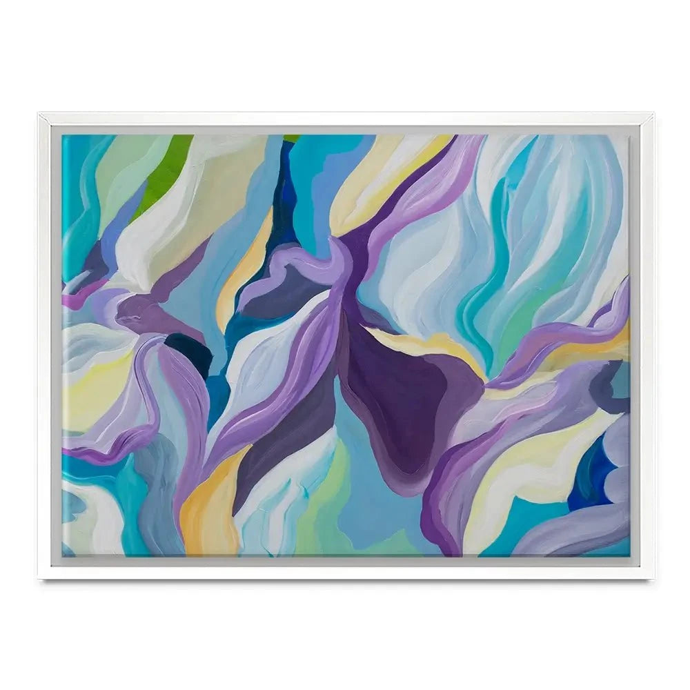 Smooth Purple Canvas Print Smooth Purple Canvas Print wall art product Olga Tkachyk