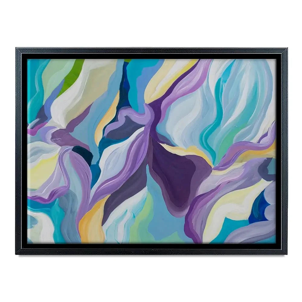 Smooth Purple Canvas Print Smooth Purple Canvas Print wall art product Olga Tkachyk