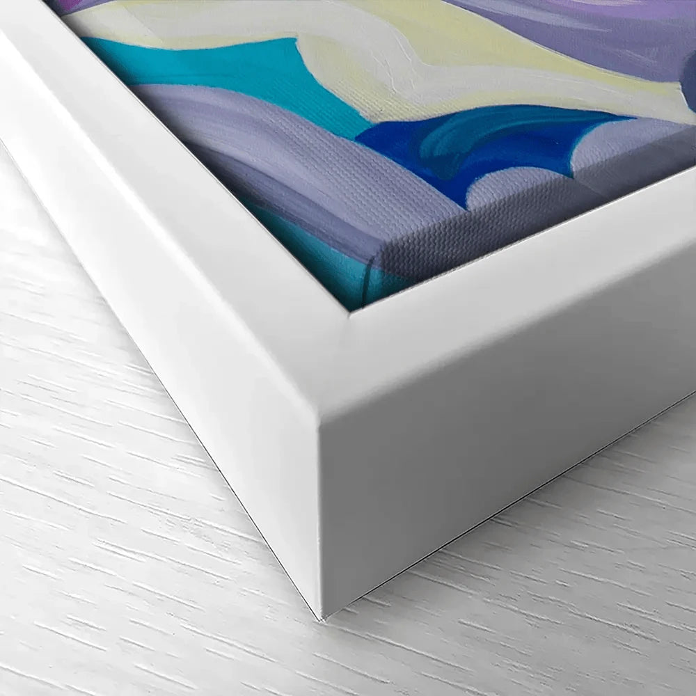 Smooth Purple Canvas Print Smooth Purple Canvas Print wall art product Olga Tkachyk