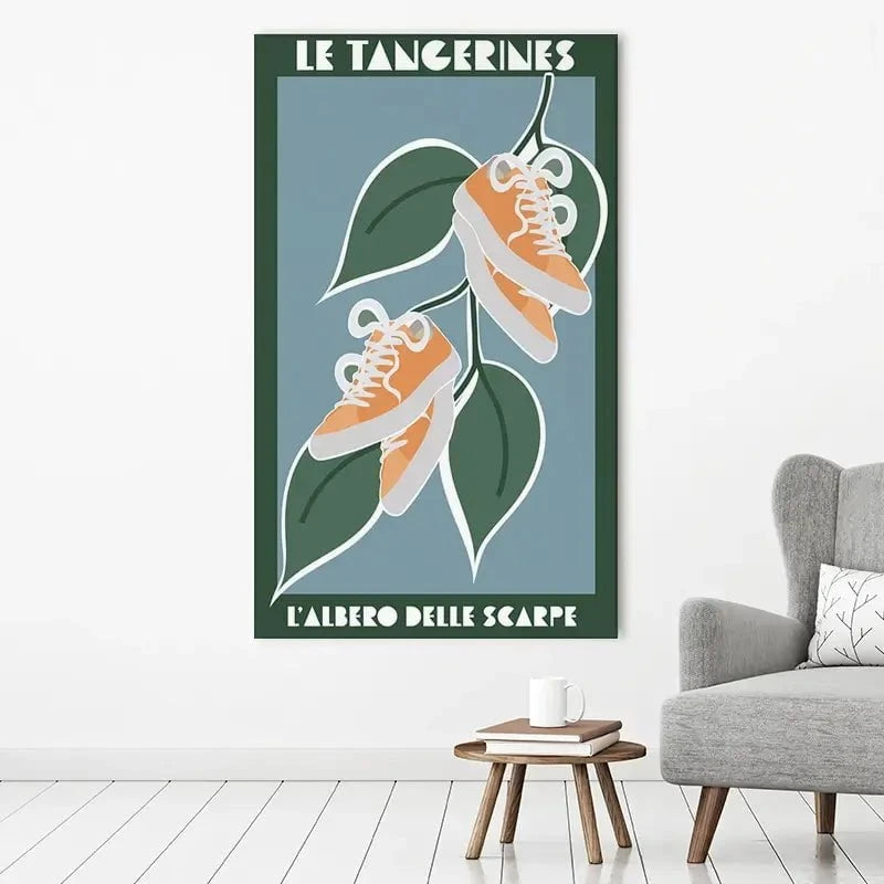 Sneakers Grow On Trees Canvas Print Sneakers Grow On Trees Canvas Print wall art product Sarah Manovski