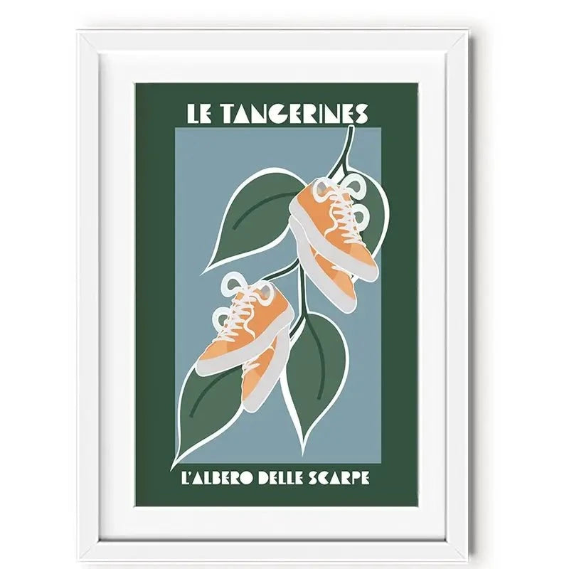 Sneakers Grow On Trees Framed Art Print Sneakers Grow On Trees Framed Art Print wall art product Sarah Manovski