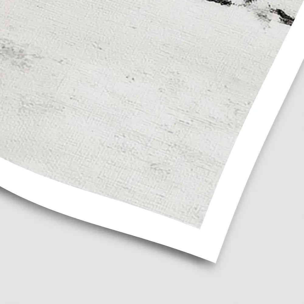 Snow Fox Trail Art Print Snow Fox Trail Art Print wall art product Chromatic Storm Studio
