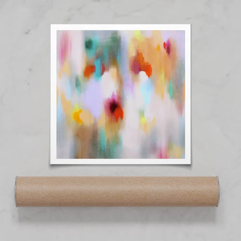 Social Colourfield Square Art Print Social Colourfield Square Art Print wall art product Studio Paint-Ing