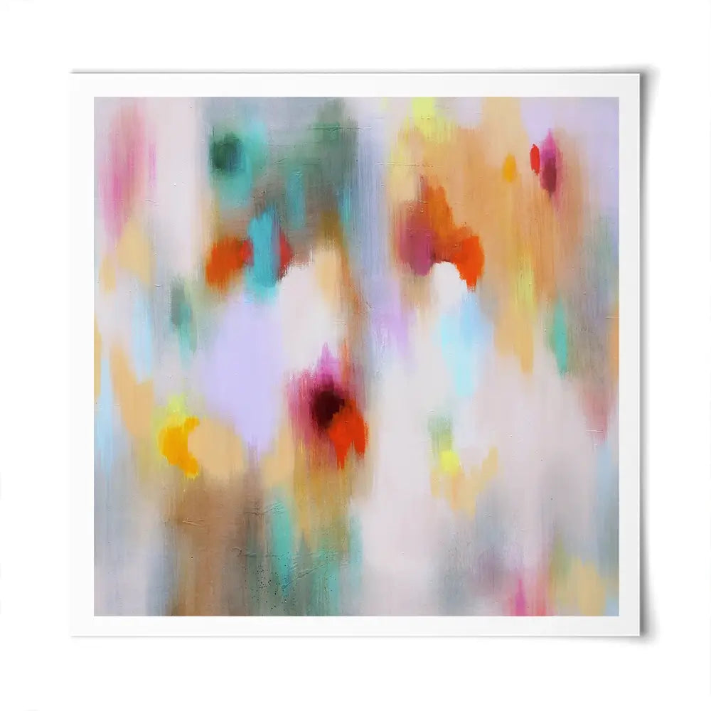 Social Colourfield Square Art Print Social Colourfield Square Art Print wall art product Studio Paint-Ing
