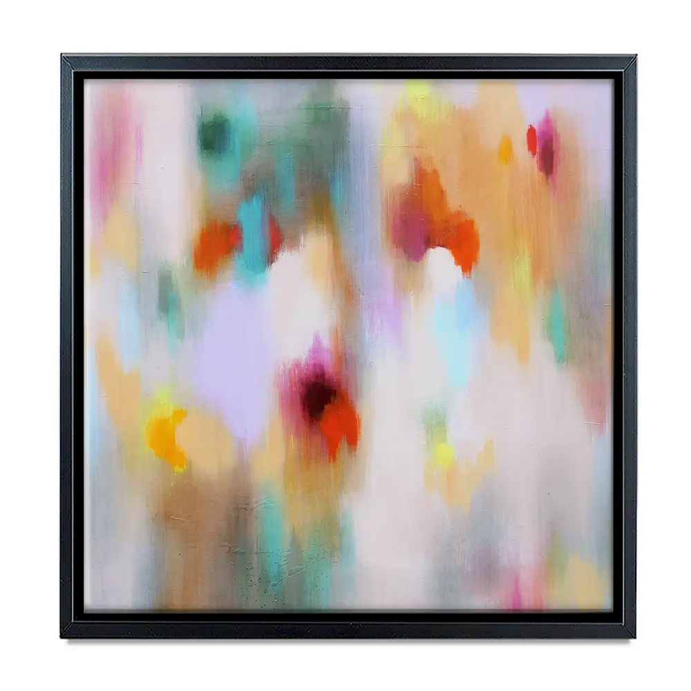Social Colourfield Square Canvas Print Social Colourfield Square Canvas Print wall art product Studio Paint-Ing