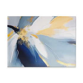 Soft Blue Petals Canvas Print Soft Blue Petals Canvas Print wall art product Art Print Shop