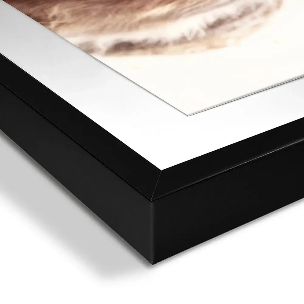 Soft Brown Highland Cow Framed Art Print Soft Brown Highland Cow Framed Art Print wall art product alfee0 / Shutterstock