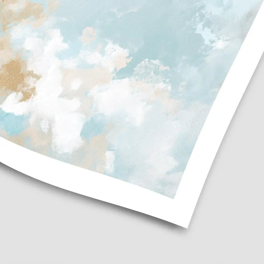 Soft Cardinal On Snowy Branch Art Print Soft Cardinal On Snowy Branch Art Print wall art product Chromatic Storm Studio