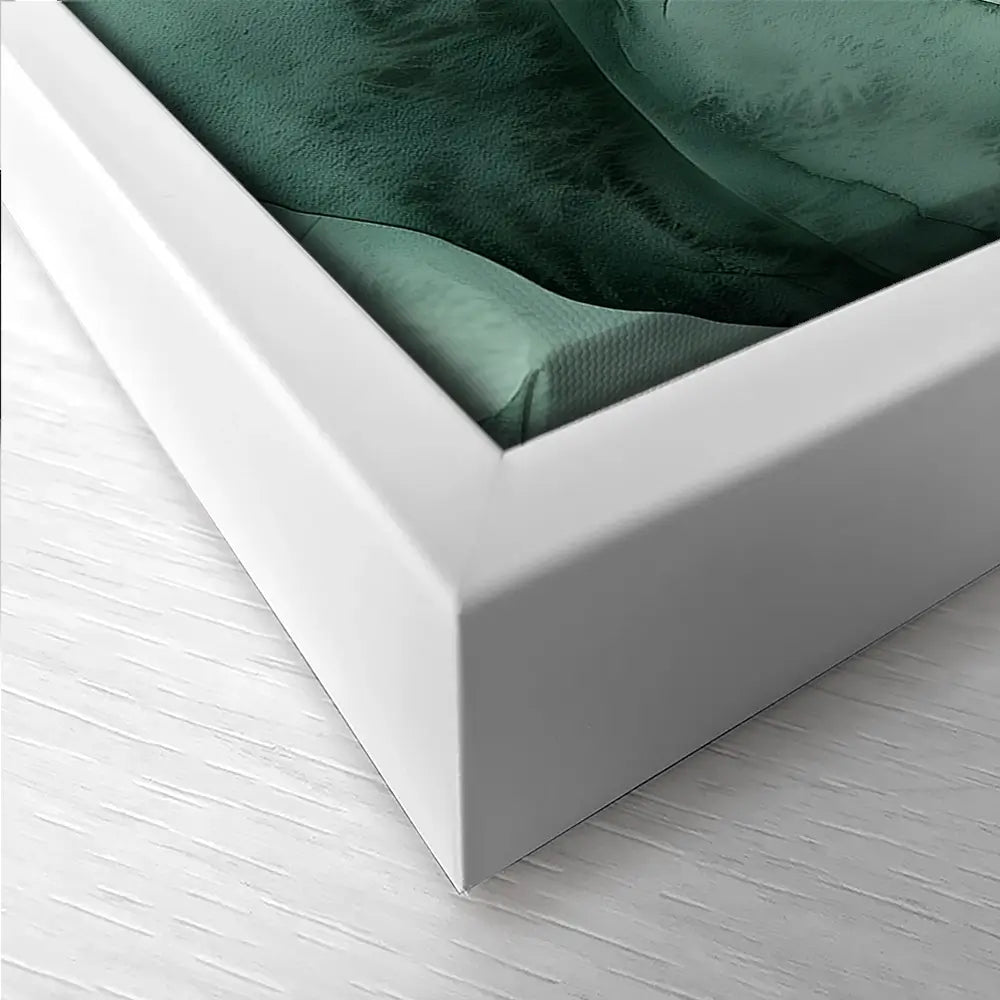 Soft Green Trio Canvas Print Soft Green Trio Canvas Print wall art product IAmHomeStudio