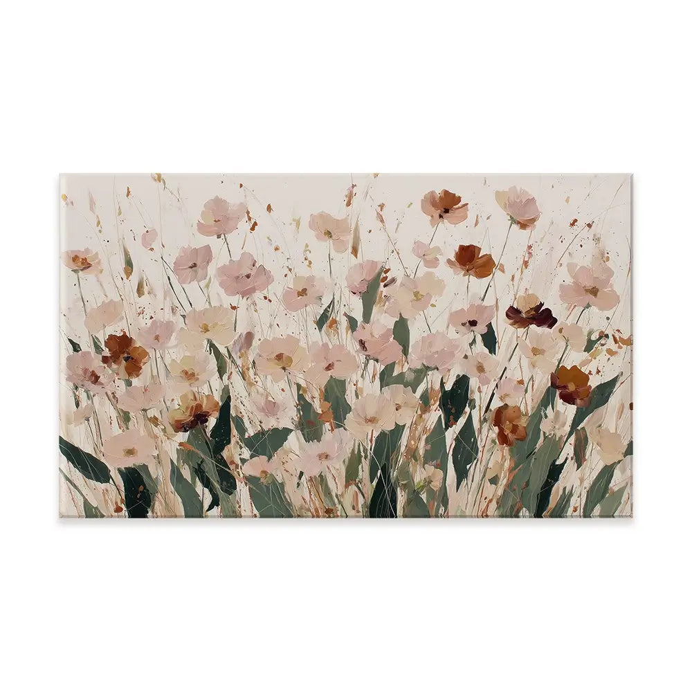 Soft Light Wildflowers Canvas Print Soft Light Wildflowers Canvas Print wall art product Chromatic Storm Studio