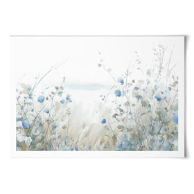 Soft Ocean Flowers Art Print Soft Ocean Flowers Art Print wall art product Arlington Prints - Independent