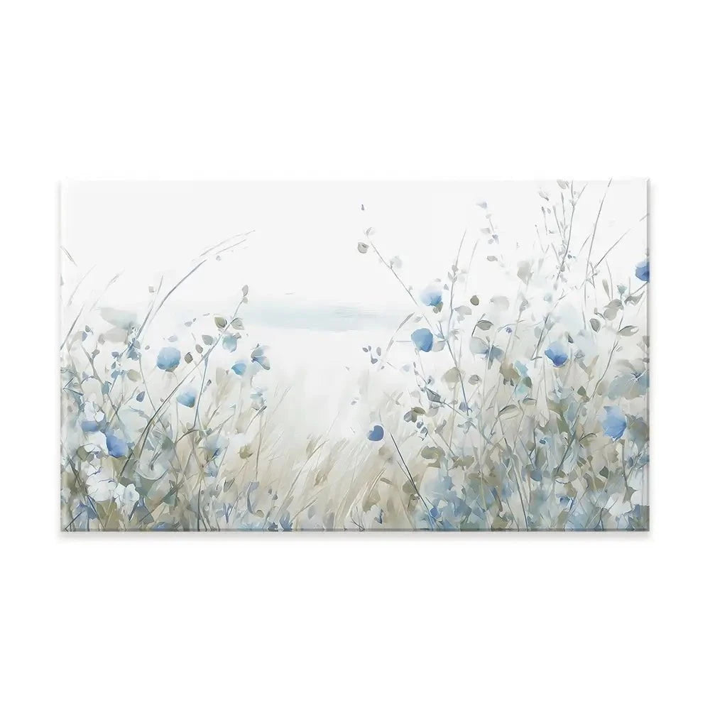 Soft Ocean Flowers Canvas Print Soft Ocean Flowers Canvas Print wall art product Arlington Prints - Independent