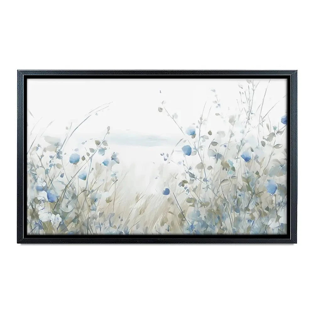 Soft Ocean Flowers Canvas Print Soft Ocean Flowers Canvas Print wall art product Arlington Prints - Independent