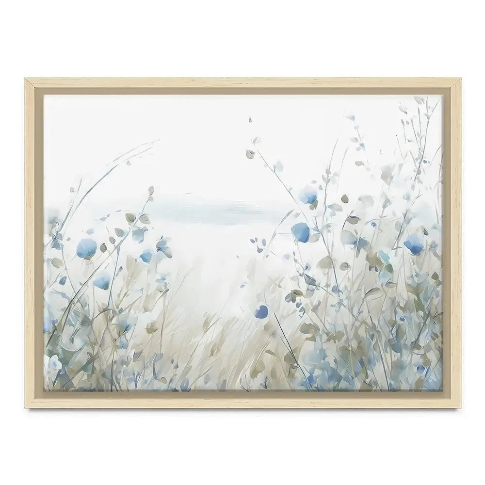 Soft Ocean Flowers Canvas Print Soft Ocean Flowers Canvas Print wall art product Arlington Prints - Independent