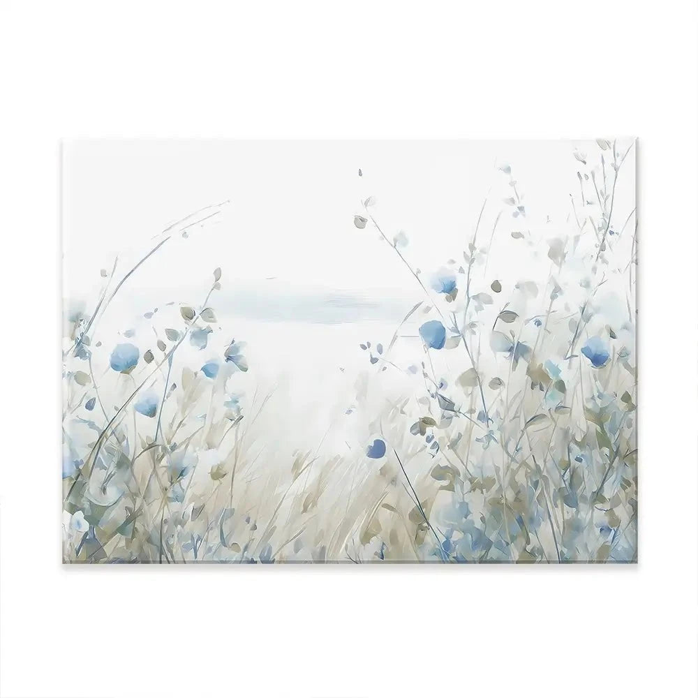 Soft Ocean Flowers Canvas Print Soft Ocean Flowers Canvas Print wall art product Arlington Prints - Independent
