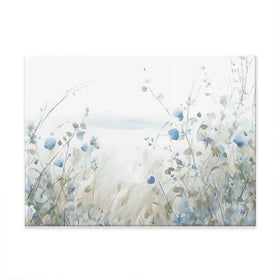 Soft Ocean Flowers Canvas Print Soft Ocean Flowers Canvas Print wall art product Arlington Prints - Independent