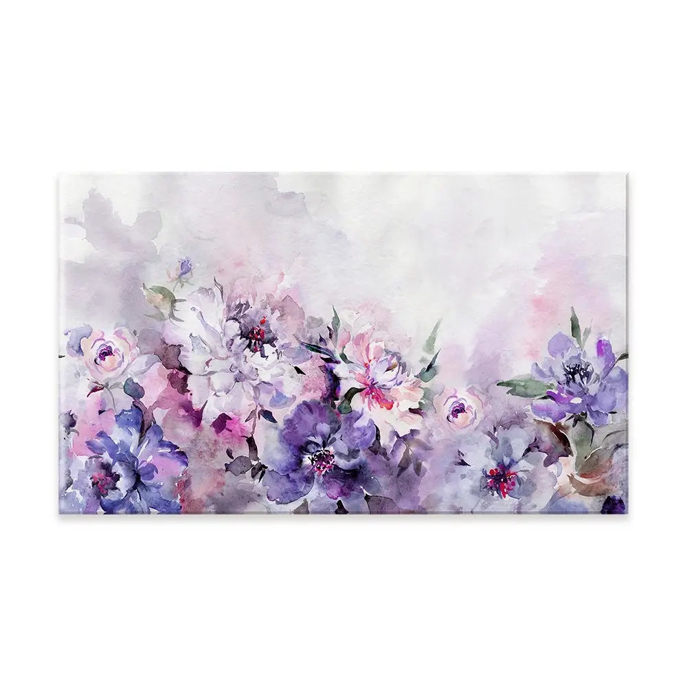 Soft Purple Florals Canvas Print Soft Purple Florals Canvas Print wall art product katiko.dp / Shutterstock