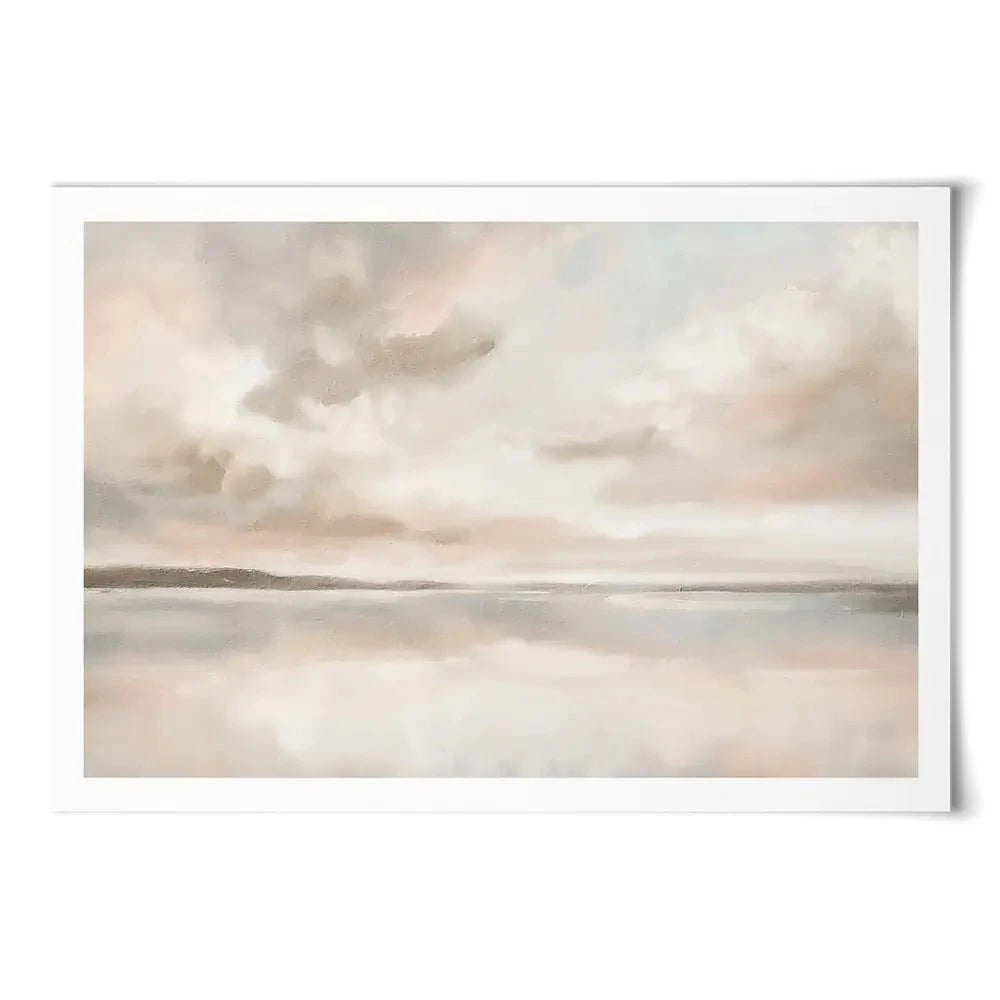 Soft Skies Art Print Soft Skies Art Print wall art product RileyB - Independent
