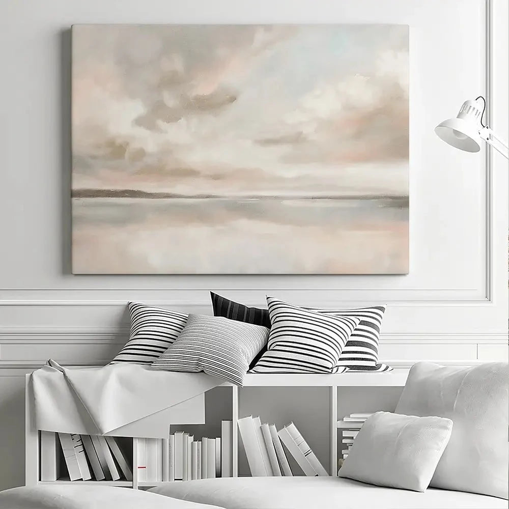 Soft Skies Canvas Print Soft Skies Canvas Print wall art product RileyB - Independent