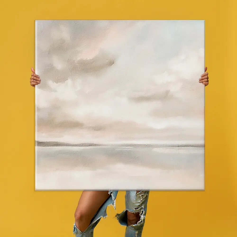 Soft Skies Oversized Canvas Print Soft Skies Oversized Canvas Print wall art product Art Print Shop