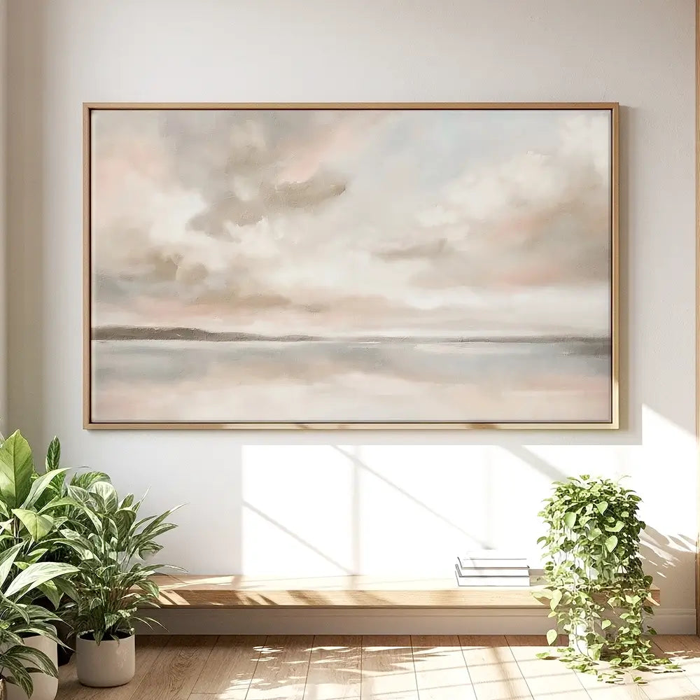 Soft Skies Oversized Canvas Print Soft Skies Oversized Canvas Print wall art product Art Print Shop