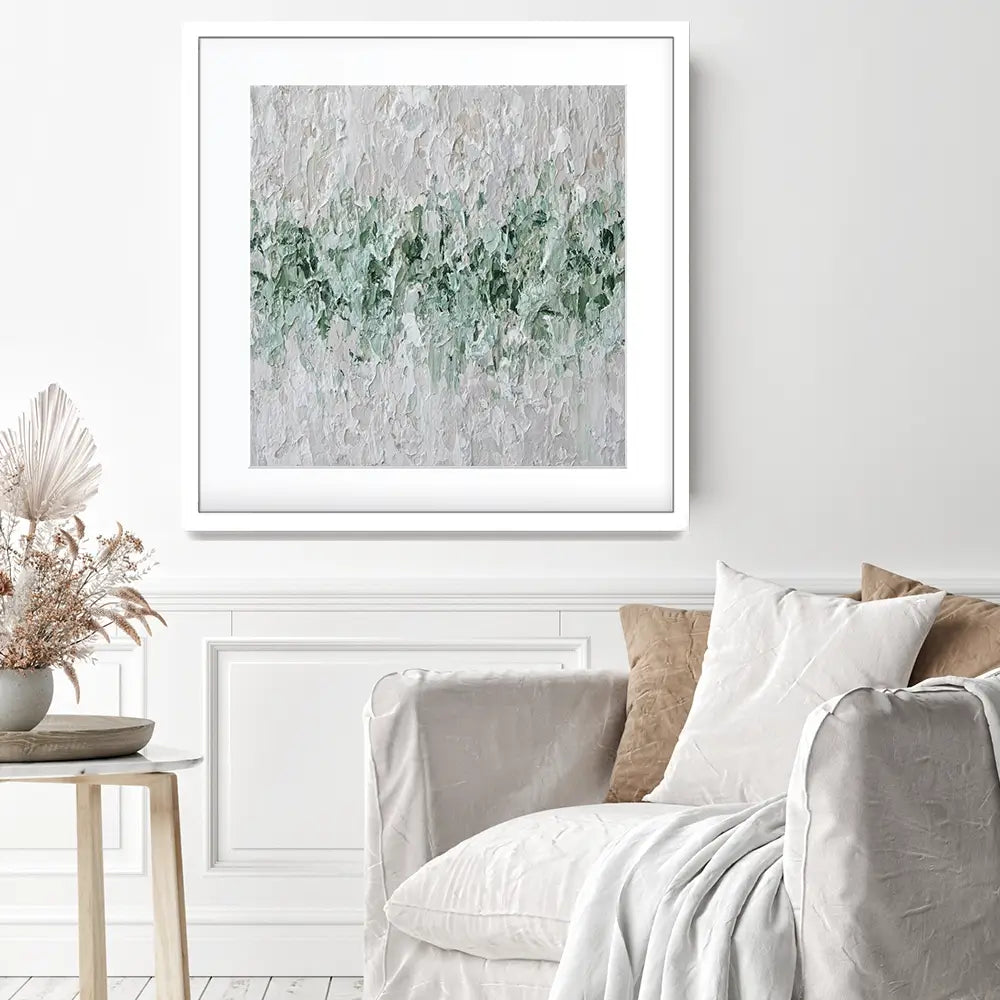 Soft Touch Square Framed Art Print Soft Touch Square Framed Art Print wall art product Osnat Tzadok