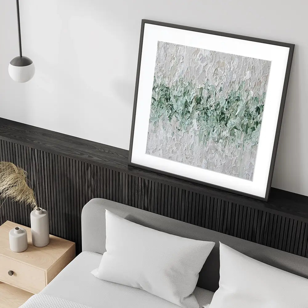 Soft Touch Square Framed Art Print Soft Touch Square Framed Art Print wall art product Osnat Tzadok