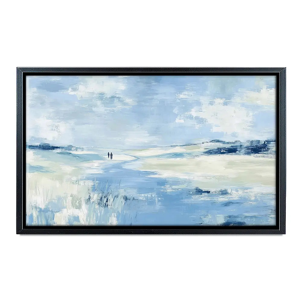 Soft Valley Walking Path Canvas Print Soft Valley Walking Path Canvas Print wall art product Chromatic Storm Studio