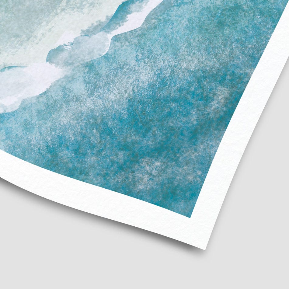 Soft Waves Art Print wall art product DaisyArtDecor / Shutterstock