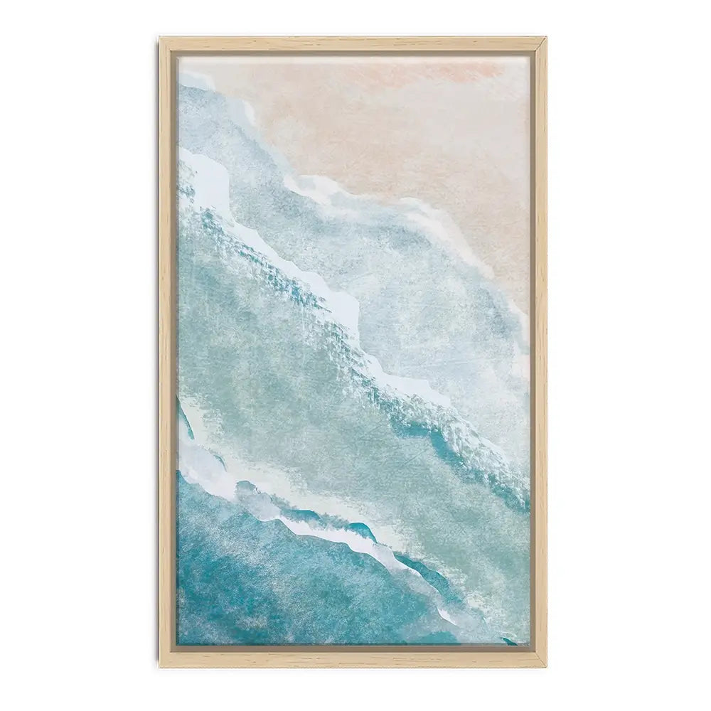 Soft Waves Canvas Print Soft Waves Canvas Print wall art product DaisyArtDecor / Shutterstock