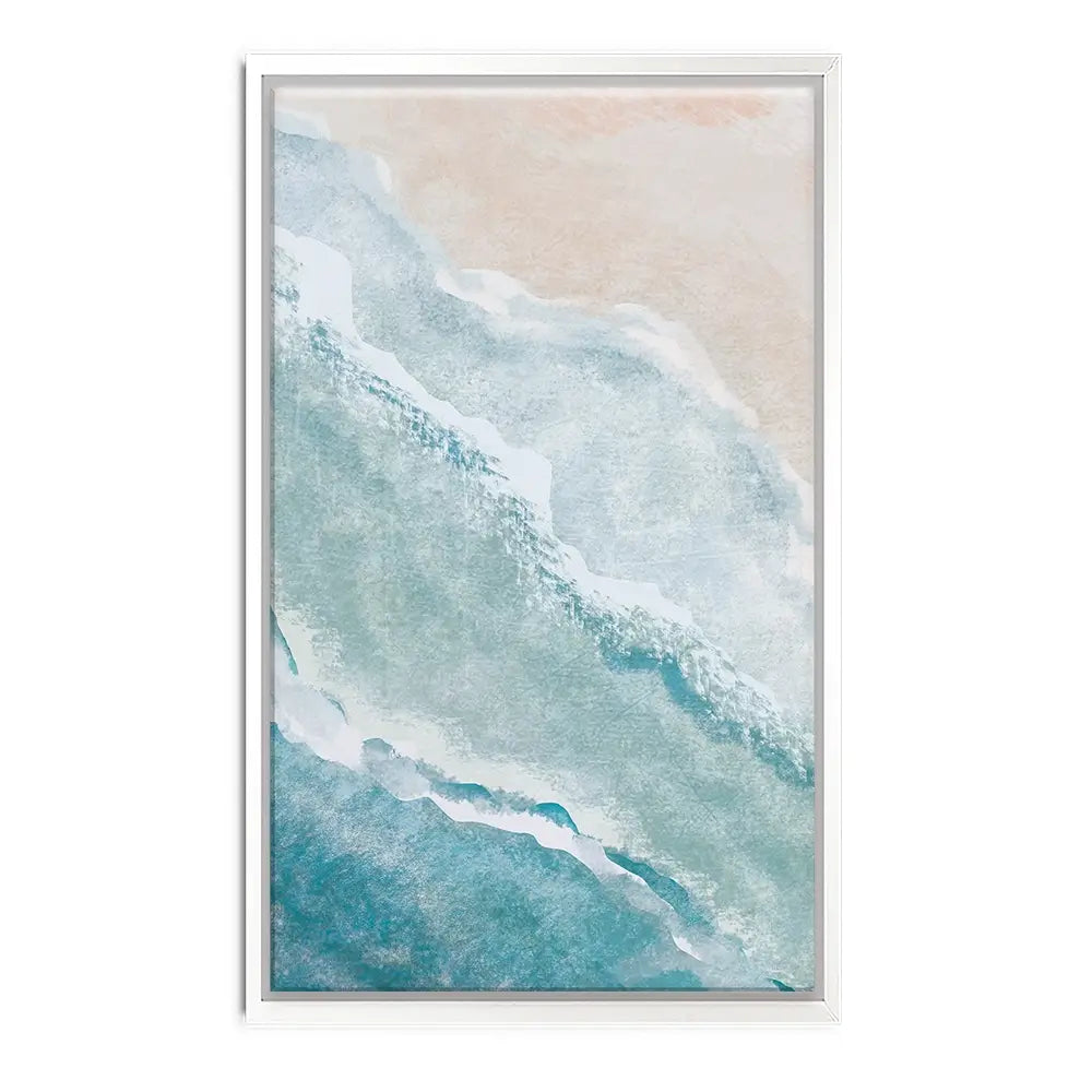 Soft Waves Canvas Print Soft Waves Canvas Print wall art product DaisyArtDecor / Shutterstock