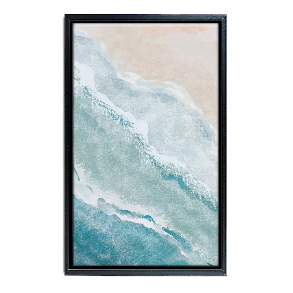 Soft Waves Canvas Print Soft Waves Canvas Print wall art product DaisyArtDecor / Shutterstock