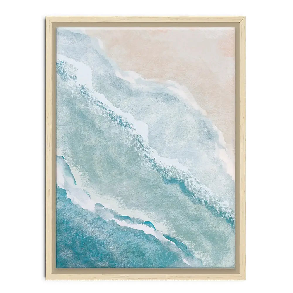 Soft Waves Canvas Print Soft Waves Canvas Print wall art product DaisyArtDecor / Shutterstock