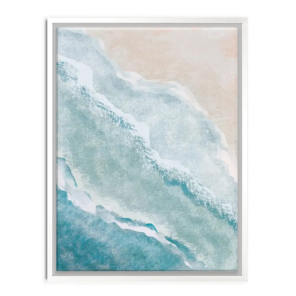 Soft Waves Canvas Print Soft Waves Canvas Print wall art product DaisyArtDecor / Shutterstock
